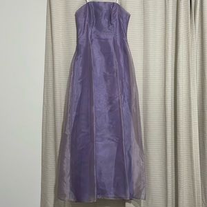 Light purple prom dress